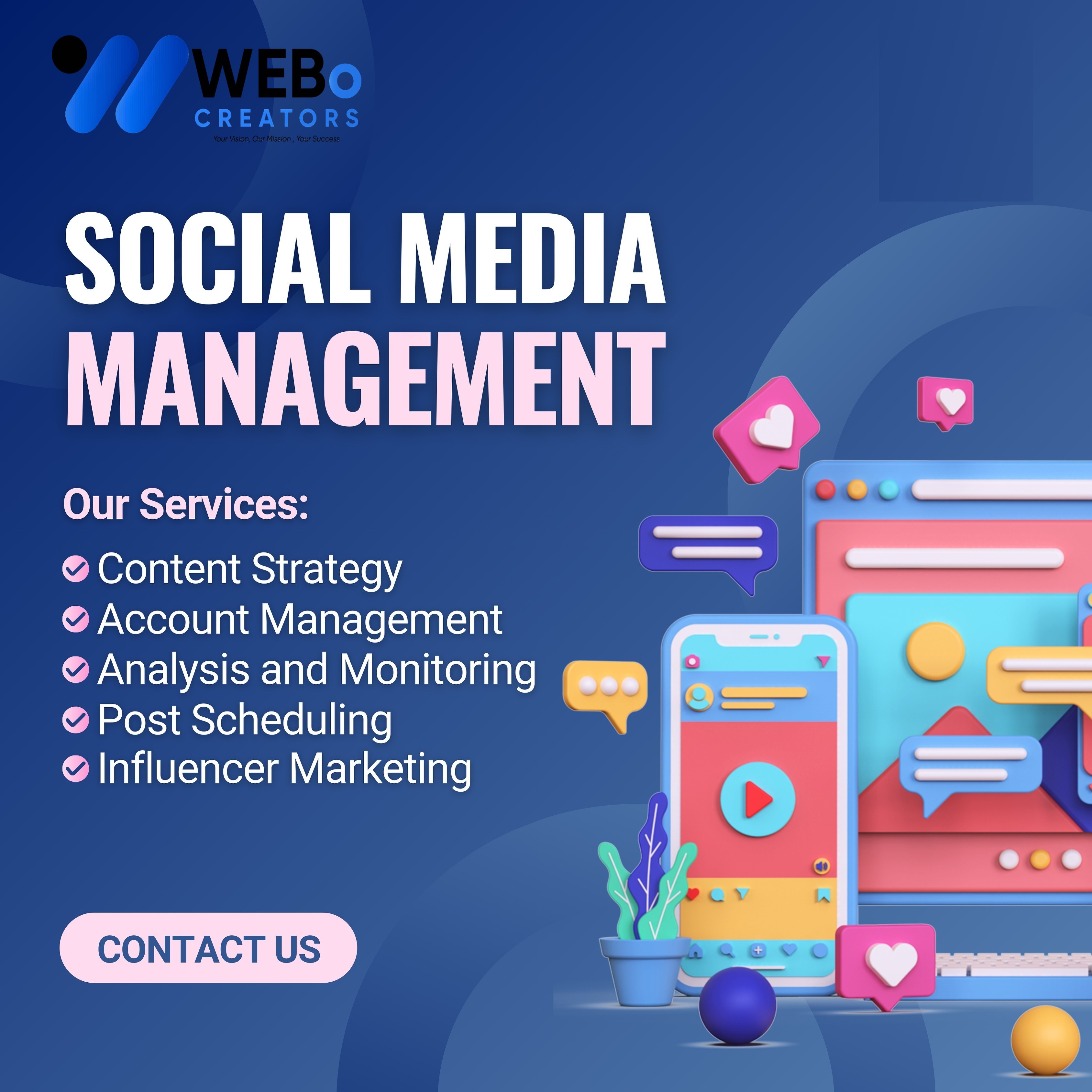 Social Media Management Services, Marketing & Optimization Company in Brisbane, CA