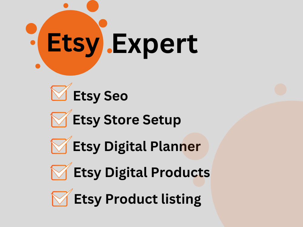 Etsy Shop Setup Service | Branding, SEO, Banner Design, Product Listings in Brisbane, CA