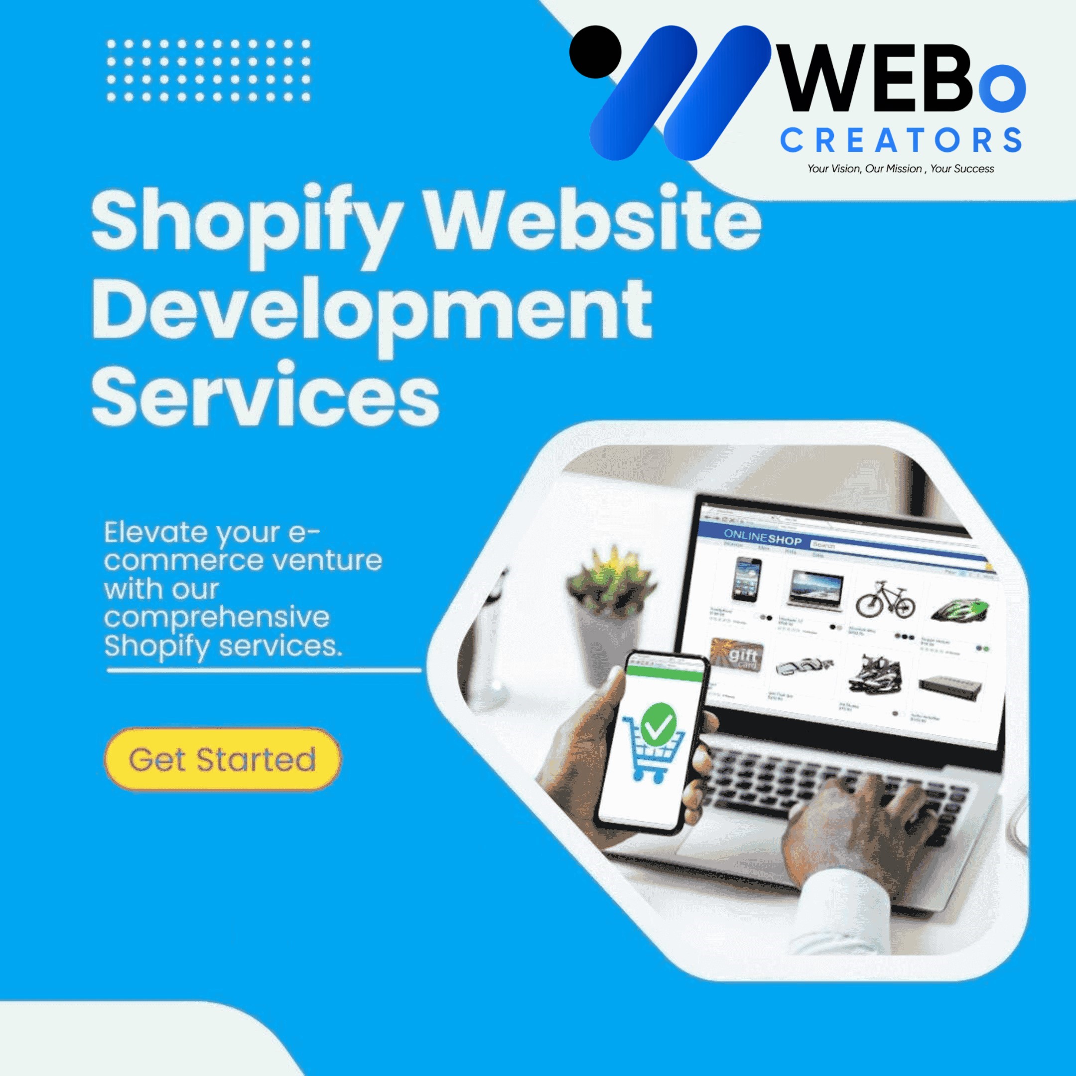 Shopify Website Design & Development Services | Shopify Plus Agency in Brisbane, CA for Online Stores