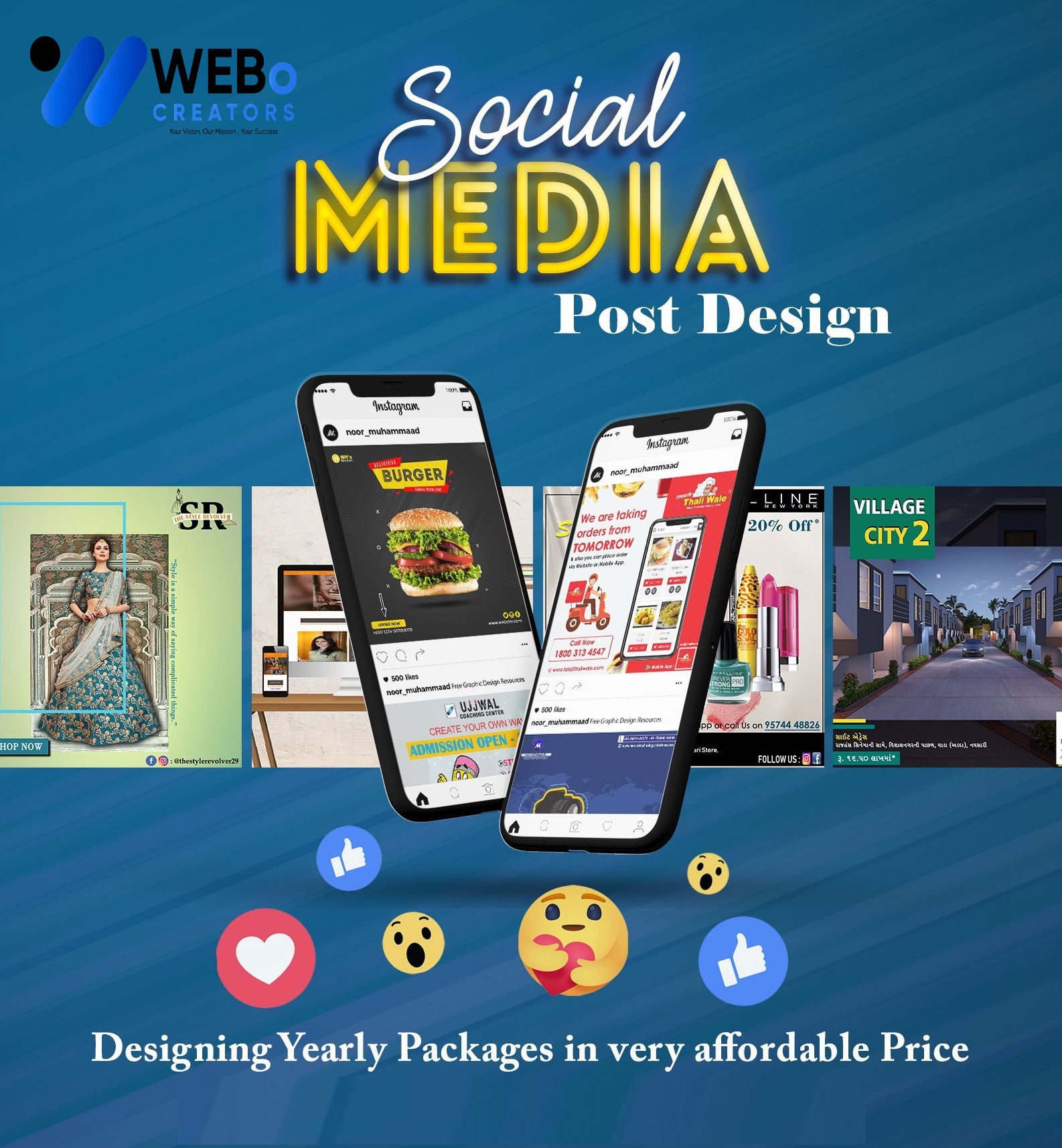 Social Media Post Design Services in Brisbane, CA for Businesses and Brands
